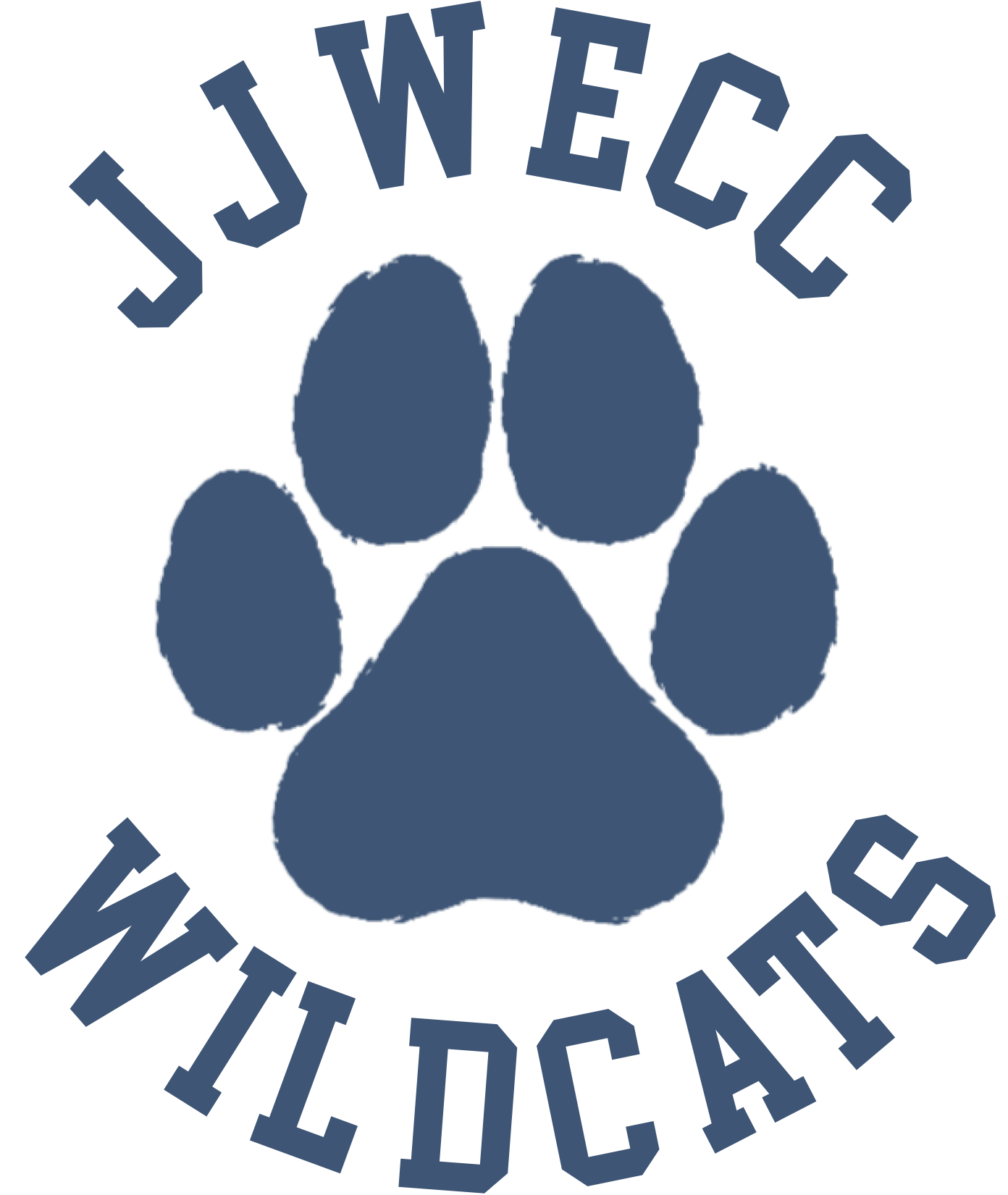 Plain Tshirt with JJWECC Tiger Paw