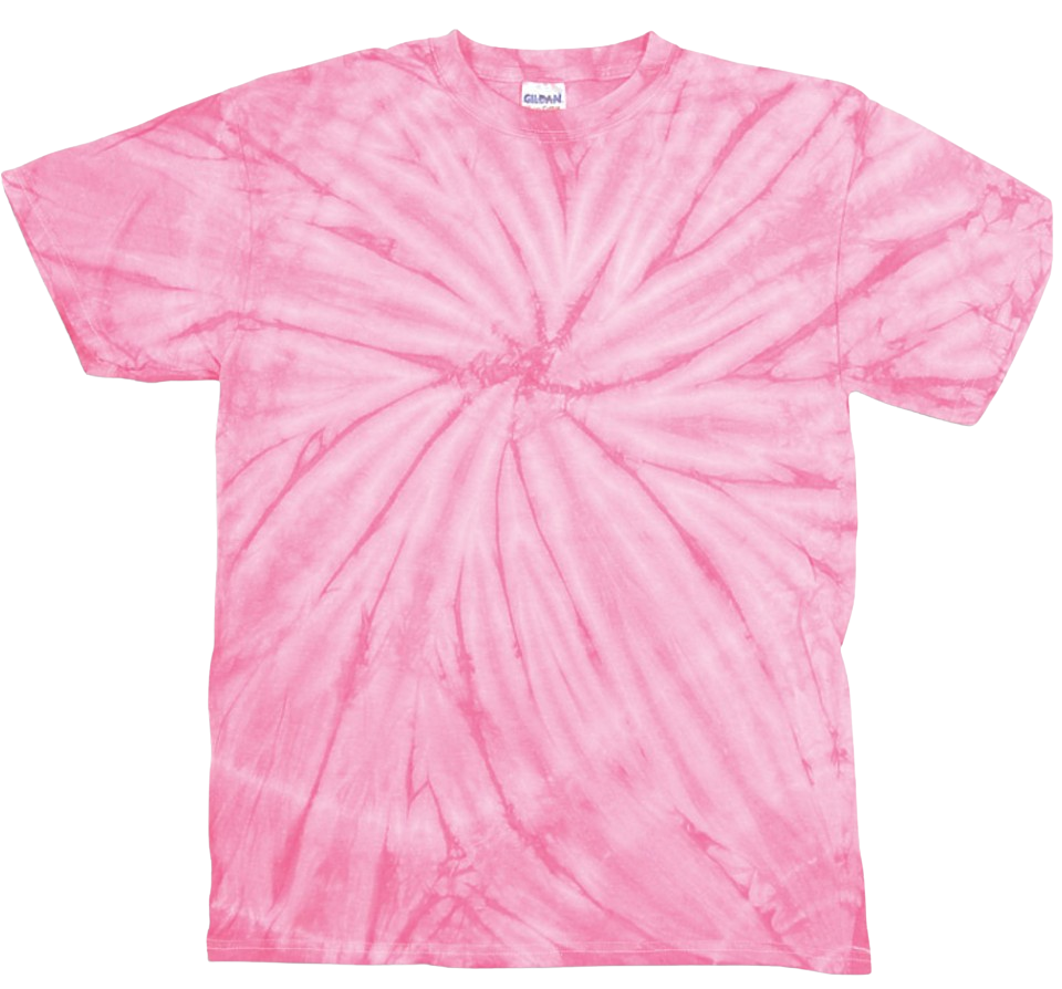Tie-Dye Tshirt with JJWECC Tiger Paw