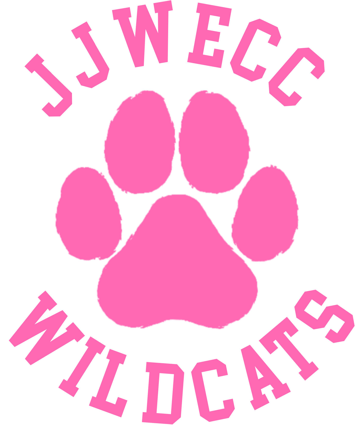 Plain Tshirt with JJWECC Tiger Paw