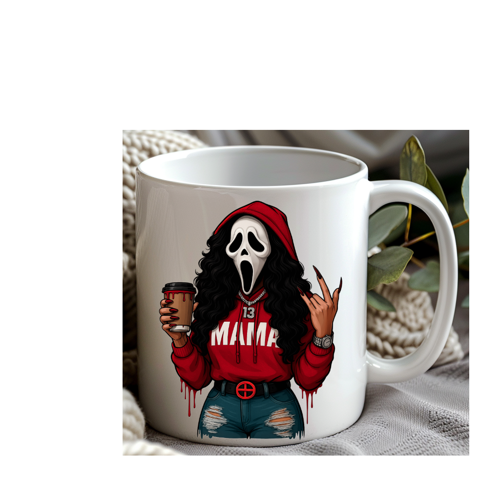 Ghost Mask Mama Personalize