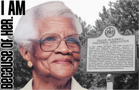 Because of Her...I Am T-shirt