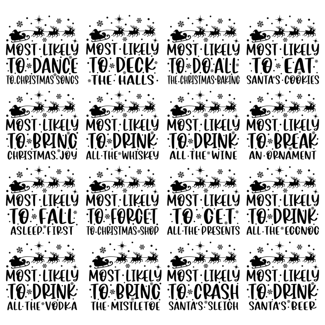 Most Likely to...Christmas Shirt