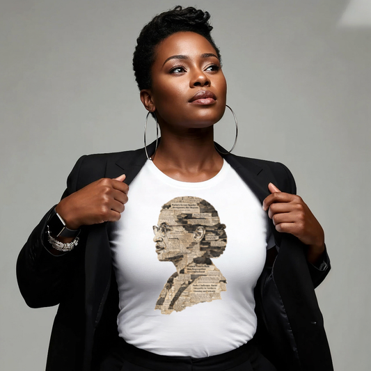 Rosa Parks NewsPaper Collage - T-Shirt