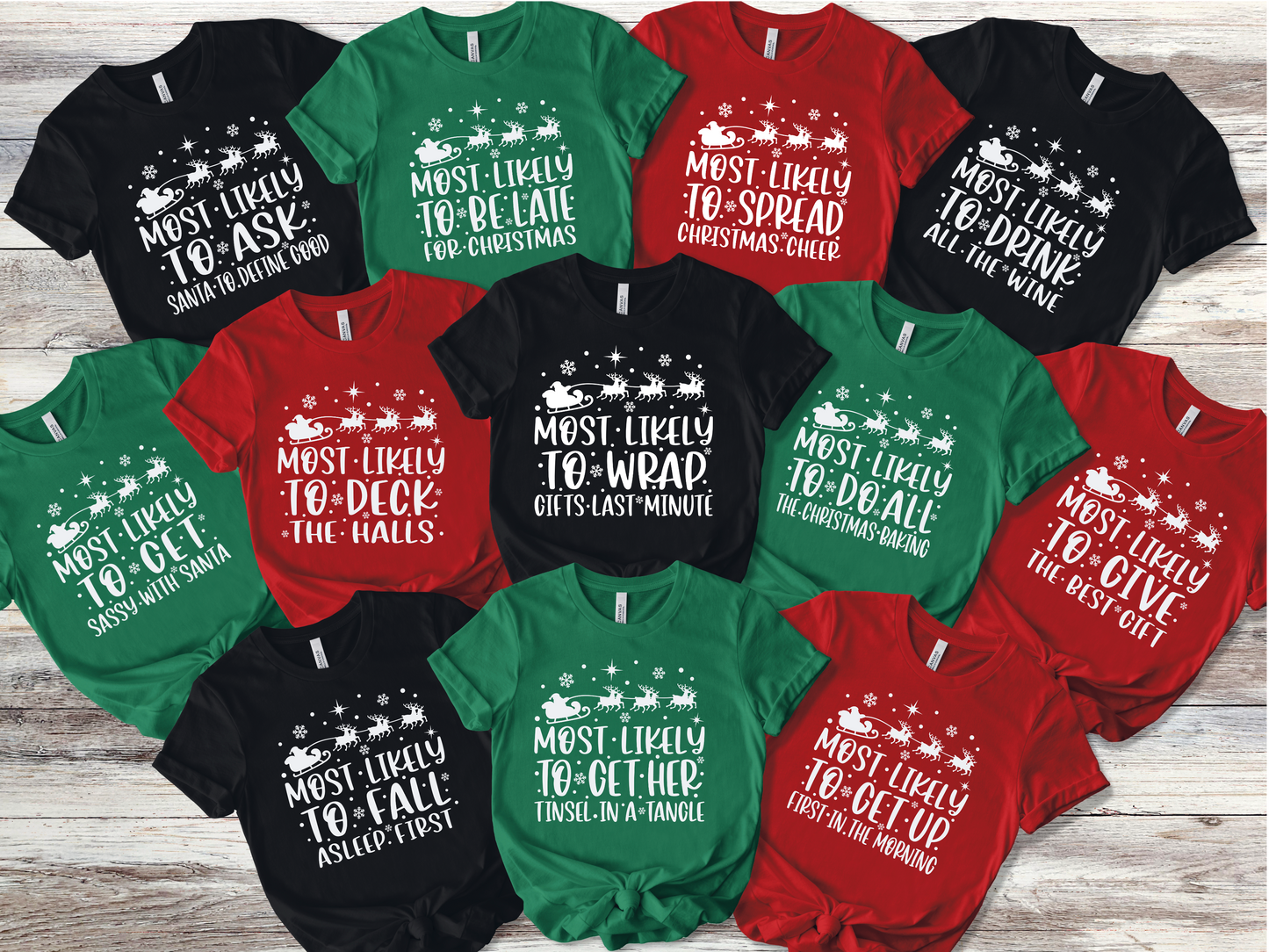 Most Likely to...Christmas Shirt