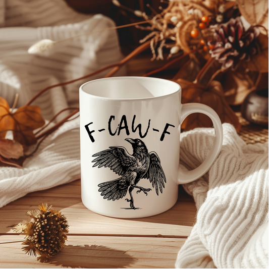 F-CAW-F (Say it like a Crow would)